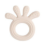 Multi shape silicone teething ring