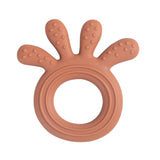 Multi shape silicone teething ring