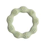 Multi shape silicone teething ring
