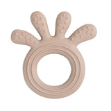 Multi shape silicone teething ring
