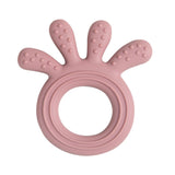 Multi shape silicone teething ring
