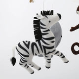 Felt mobile “Safari Animals” for baby