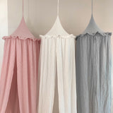 The Premium Certified Cotton Muslin Baby Bed Canopy