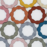 Multi shape silicone teething ring
