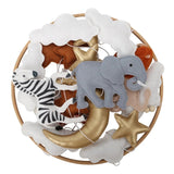 Felt mobile “Safari Animals” for baby