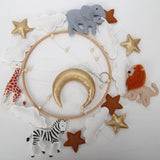 Felt mobile “Safari Animals” for baby