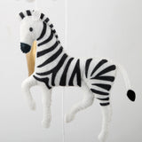 Felt mobile “Safari Animals” for baby