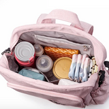 Sac à langer, grande capacité, waterproof, compartiments fonctionnels