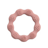 Multi shape silicone teething ring