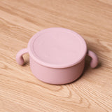 Silicone Baby Snack Bowl with Handles (and Lid) | Micha