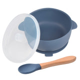 • 1 pair of wooden and silicone cutlery (fork and spoon)