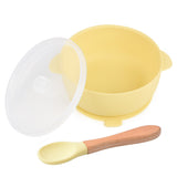 • 1 pair of wooden and silicone cutlery (fork and spoon)