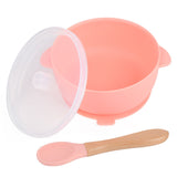 • 1 pair of wooden and silicone cutlery (fork and spoon)