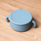 Silicone Baby Snack Bowl with Handles (and Lid) | Micha