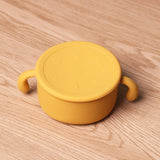 Silicone Baby Snack Bowl with Handles (and Lid) | Micha