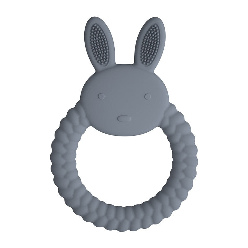 Anneau de dentition silicone forme lapin Bunny love