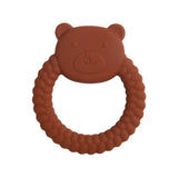 Teddy love bear shape teething ring