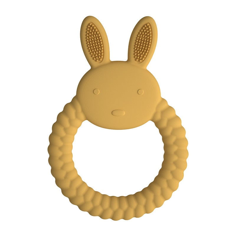 Anneau de dentition silicone forme lapin Bunny love