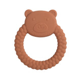 Teddy love bear shape teething ring