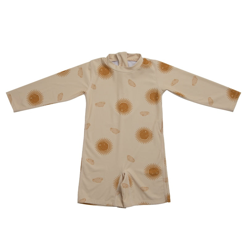 Swimsuit Long-sleeved anti-UV wetsuit for babies