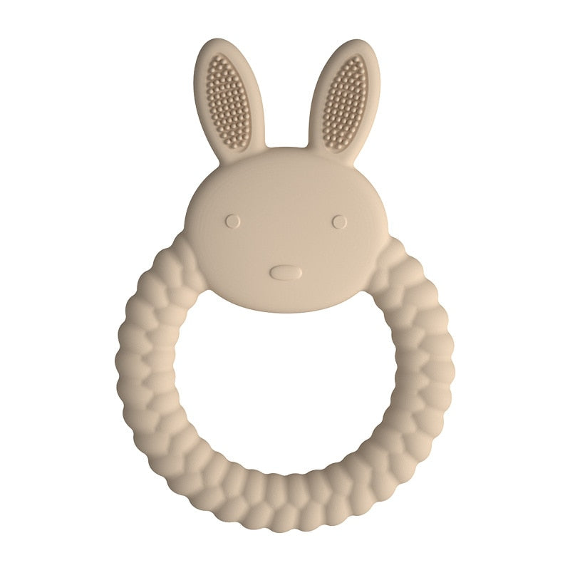 Anneau de dentition silicone forme lapin Bunny love