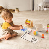 Kit d'Éveil du Petit Inventeur Montessori pour Bébés de 0 à 12 Mois