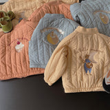 Colorful cotton teddy fleece interior for toddlers