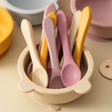 Cutlery (Fork and Spoon) in silicone - Mix and Match