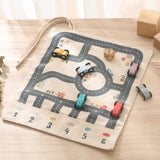 Montessori Early Learning Toy - Lively City with Road