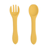 Cutlery (Fork and Spoon) in silicone - Mix and Match