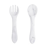 Cutlery (Fork and Spoon) in silicone - Mix and Match