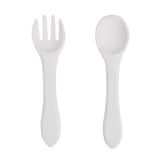 Cutlery (Fork and Spoon) in silicone - Mix and Match