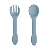 Cutlery (Fork and Spoon) in silicone - Mix and Match