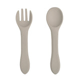 Cutlery (Fork and Spoon) in silicone - Mix and Match