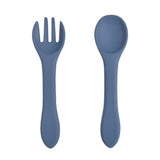 Cutlery (Fork and Spoon) in silicone - Mix and Match