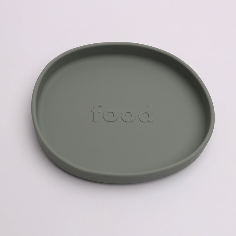 Assiette ronde en silicone | Diane