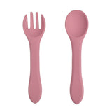 Cutlery (Fork and Spoon) in silicone - Mix and Match