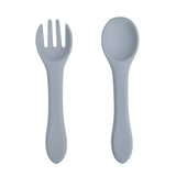 Cutlery (Fork and Spoon) in silicone - Mix and Match