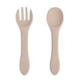 Cutlery (Fork and Spoon) in silicone - Mix and Match