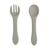 Cutlery (Fork and Spoon) in silicone - Mix and Match