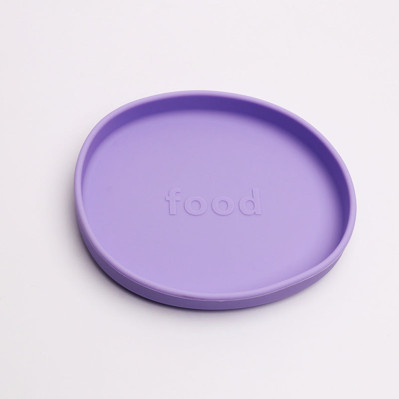 Assiette ronde en silicone | Diane