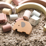 Montessori animal shape wooden balance game